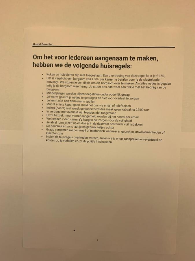 Kleinschalig Hostel In Deventer, Hartje Stad, Aan De Ijssel, Екстериор снимка